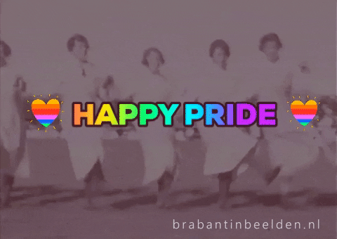 Gay Pride Love GIF by Brabant in Beelden