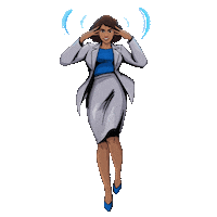 BannerBank superhero cloud hero banner Sticker