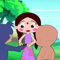 Happy Celebration GIF by Chhota Bheem
