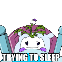 Tired Good Night Sticker by Magic Eden