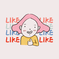 Illustration 讚 GIF