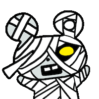 Halloween Ghost Sticker