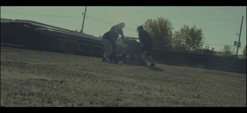 deathwishinc giphygifmaker punching beatdown somersault GIF