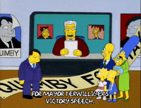 homer simpson mayor diamond joe quimby GIF