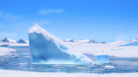 Penguin Skiing GIF by Pokémon