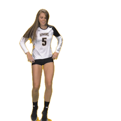 umbc volleyball Sticker