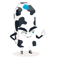 Vegan Milk Sticker by androsveggie