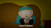 agreeing eric cartman GIF by South Park 