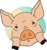 Pig Sanctuary Sticker by Generación Vegana