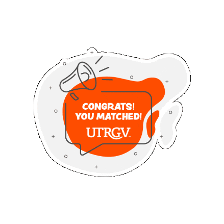 Matchday Sticker by The University of Texas Rio Grande Valley