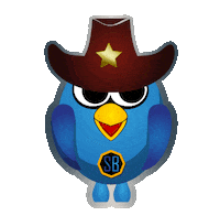 sendmeback bird key hologram sendmeback Sticker
