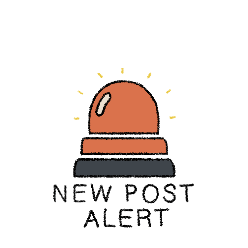 becca__blake illustration newpost illustrator alert Sticker