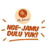Indonesia Kunyit Sticker by OH JAMU