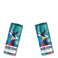 party water Sticker by Borjomi