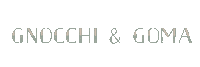 Gnocchiandgoma gnocchigoma gnocchi goma Sticker