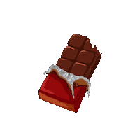 Chocolate Candy Sticker