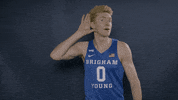 Byu Basketball Gocougs GIF by BYU Cougars