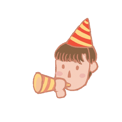 Celebrate Happy Birthday Sticker