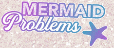 SquatchandSiren beach glitter sparkles mermaid GIF