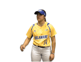 College Sports Fun Sticker by Delaware Blue Hens