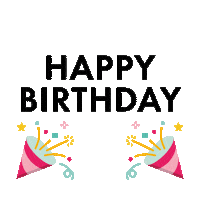 Happy Birthday Party Sticker by Podstars