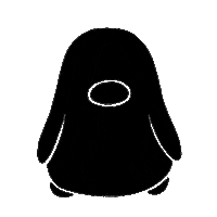 yoga penguin Sticker by Melissa Goh