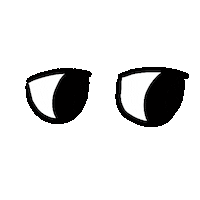 Eyes Reaction Sticker by Alex Strasser