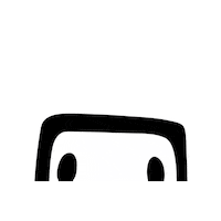 Happy Peek A Boo Sticker