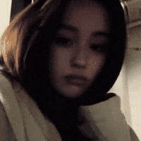 Cute Girl Smoking GIF