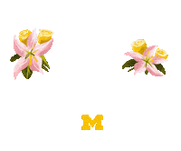 Mothers Day Flowers Sticker by University of Michigan
