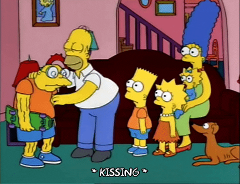 homer simpson love GIF