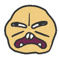 Sad Art Sticker
