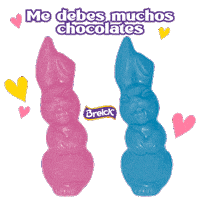 Bunny Love Sticker by Chocolates Breick