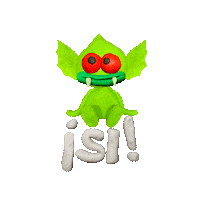 Si Yes Sticker by Creepz