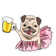 i love you dog Sticker by Ivo Adventures