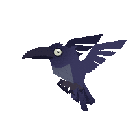 Halloween Bird Sticker by jellydavies