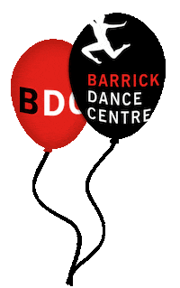 BarrickDanceCentre dance party celebrate balloon Sticker