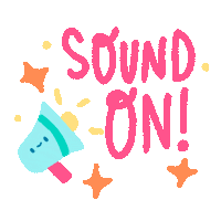 Sound On Sticker by Vania Bachur
