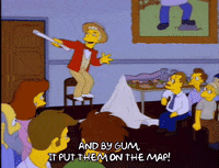 season 9 lyle lanley GIF