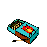 Fire Camping Sticker by kampyerleri