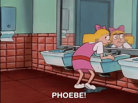 hey arnold nicksplat GIF
