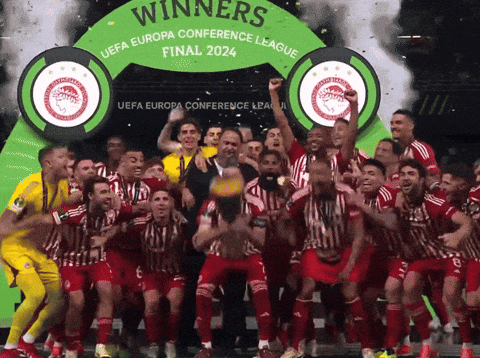 redsanroses giphyupload conference olympiacos olympiakos GIF