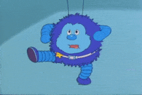 excited rainbow brite GIF