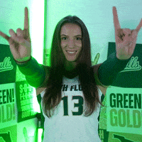 South Florida Volleyball GIF by USF Athletics