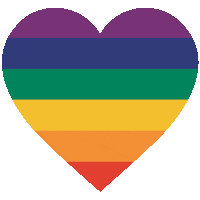 Pride Love Sticker by Garage Clothing
