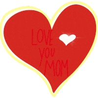 Love You Mother Sticker by deinechristine