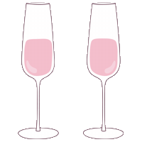 Celebrate Sparkling Wine Sticker