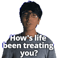 Life Living Sticker