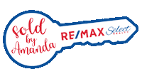 AmandaWaltonRealtor real estate realtor sold key Sticker