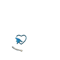 Mala Bluebird Sticker by Der Blaue Vogel